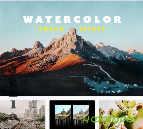 Nostalgia Watercolor Effect - 25410362