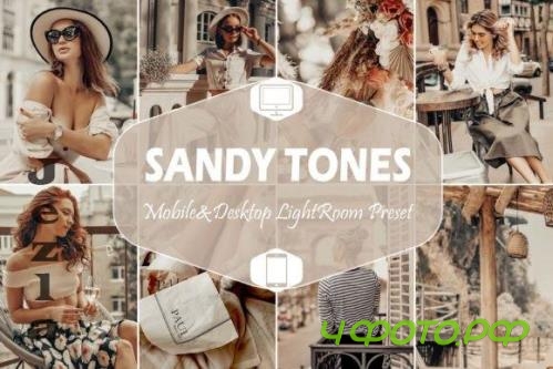 10 Sandy Tones Mobile & Desktop Lightroom Presets, Warm - 2658962