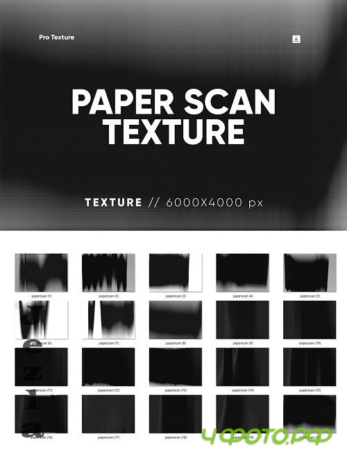 20 Paper Scan Textures HQ - 25420676