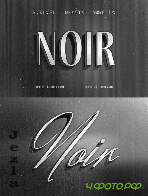 Vintage Film Text Effects - 25433219 Vintage Film Text Effects - 25433219