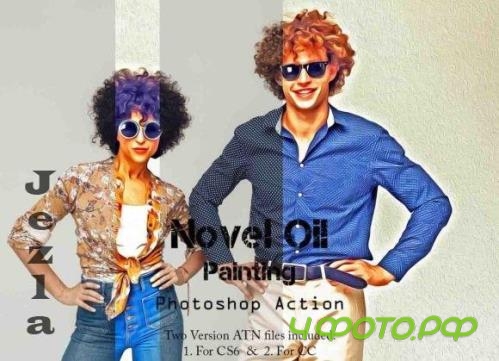 Novel Oil Painting Photoshop Action - 26691181 Novel Oil Painting Photoshop Action - 26691181