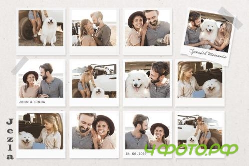 Simple Photo Collage Mood Board - 21335834