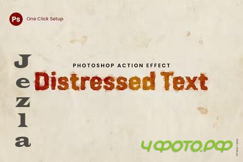 Distressed Text - PANC93M