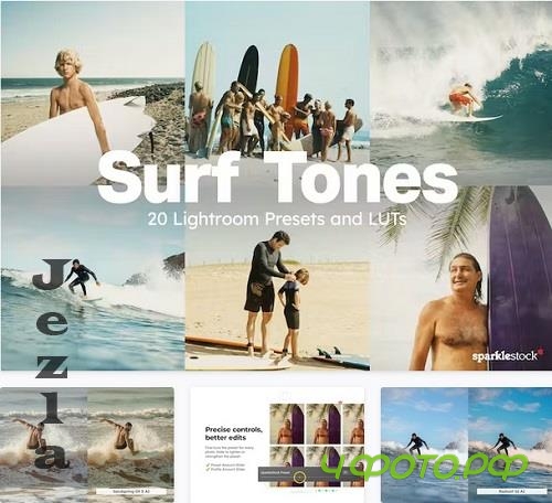 20 Surf Tones Lightroom Presets LUTs - 35913722
