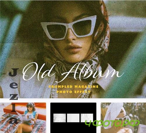 Old Album Photo Effect - 35803497