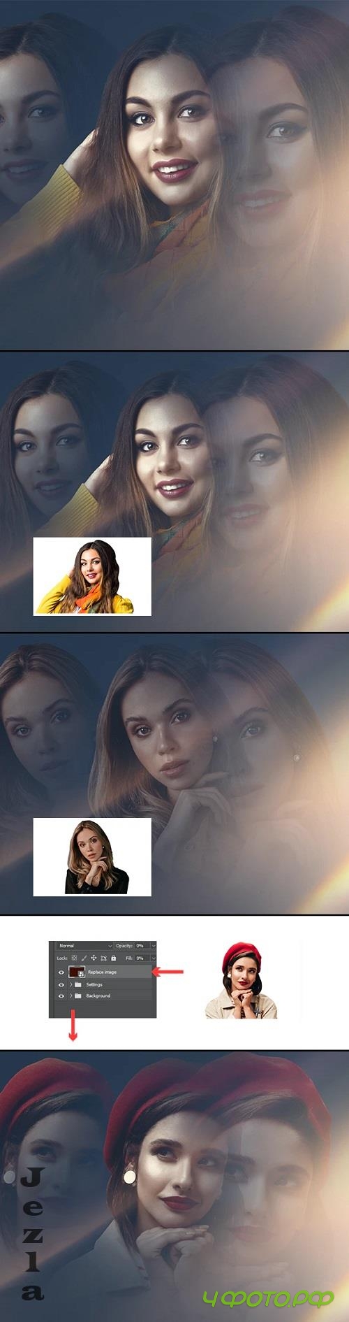 Double Self Photo Effect - 47345679
