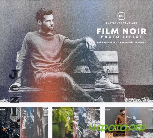 Film Noir Photo Effect - Z7TZ4TG