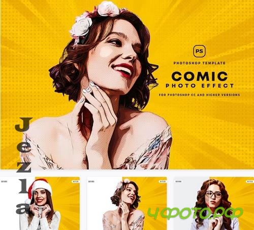 Comic Photo Effect - LDYBN5D