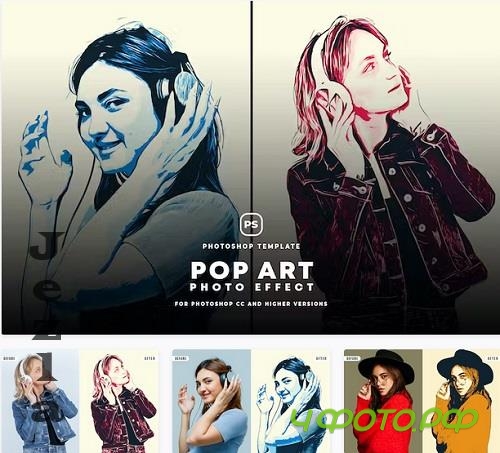 Pop Art Photo Effect - TC2RQQ2