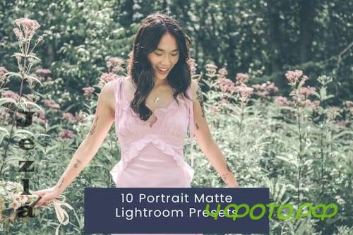 10 Portrait Matte Lightroom Presets - R9WPUT9