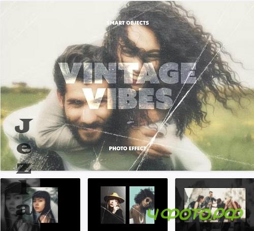 Nostalgia Vibes Photo Effect - 42233685