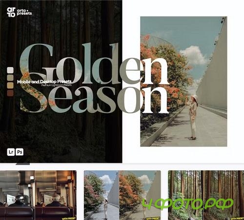 ARTA - Golden Season Presets for Lightroom - TDJYYFP