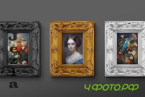 Frame Mockup 10 x 15 Old Antique - 42256317
