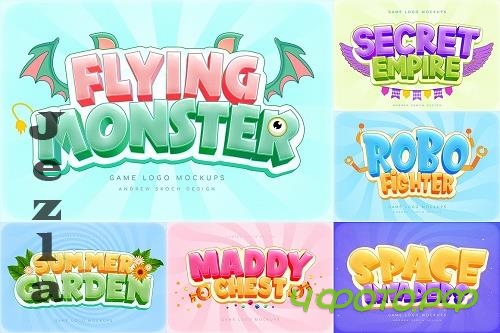 Game Logo Text Effects - 42263428