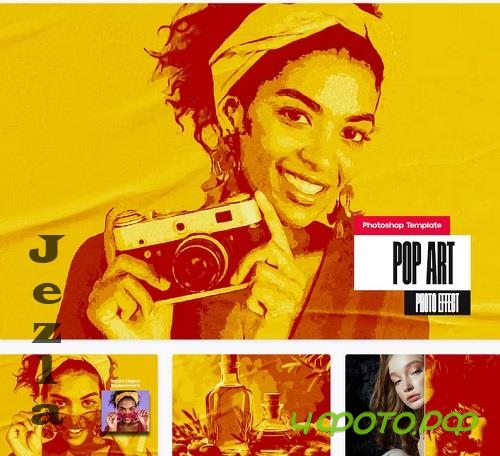 Pop Art Photo Effect - 2PRD7B3