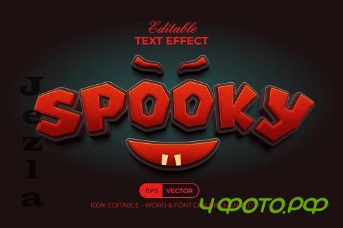 Spooky Text Effect Style - 42276040