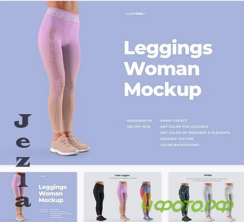 Mockups Women Leggins - DM3MBP7