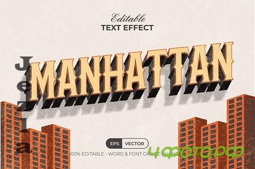 Vintage Text Effect Style - 42299149