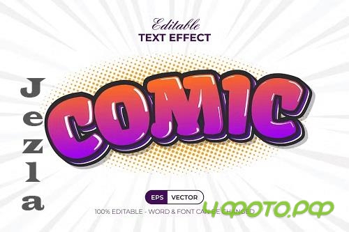 Comic Text Effect Style - 42321680