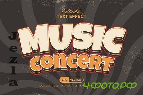 Vintage Text Effect Style - 43919578