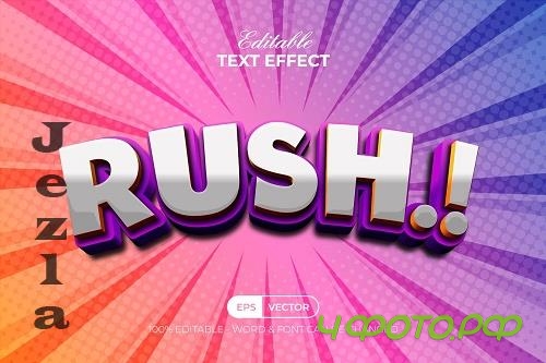 3D Text Effect Comic Style - 58624783