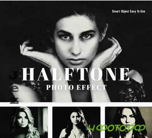Halftone Photo Effect - NPANBTT