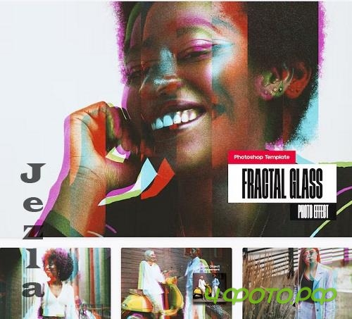 Fractal Glass Photo Effect - QWKKSFB