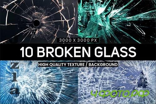 Broken Glass Textures - BKCTCRG