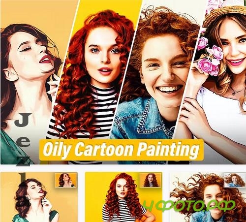 Oily Cartoon Painting Action - GPC2GKK