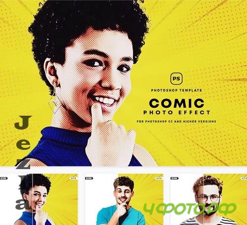 Comic Photo Effect - DG8B98G