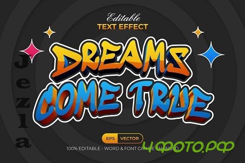 Quote Text Effect Comic Style - 91602666