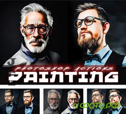 Cartoon Painting Photoshop Action - E82FE92
