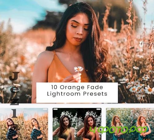 10 Orange Fade Lightroom Presets - VUFXY6U
