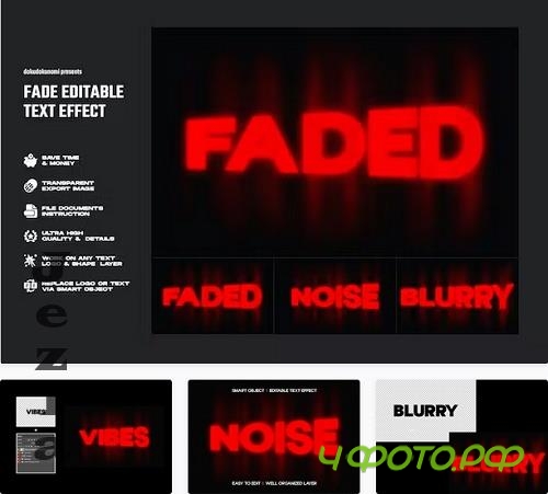 Fade Editable Text Effect - FSJ6VSK Fade Editable Text Effect - FSJ6VSK