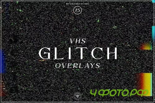 VHS Glitch Overlays - SYX6J5F