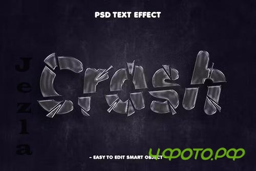 Crash Editable Psd Text Effect - DWA6FS2