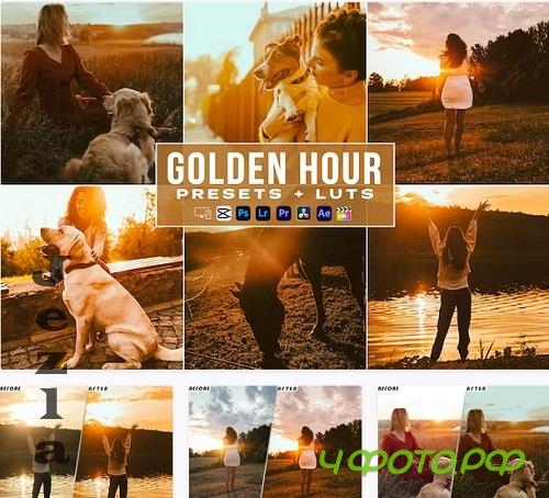 Golden Hour Video Luts Presets Mobile & Desctop - ZW3DBY3 Golden Hour Video Luts Presets Mobile & Desctop - ZW3DBY3