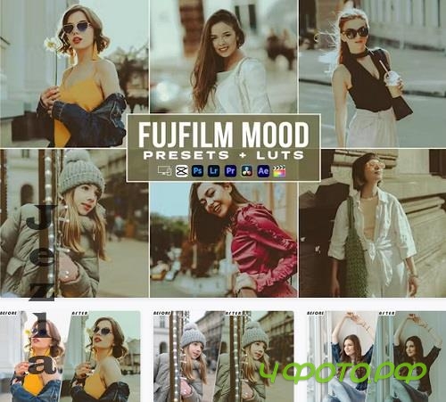 Fujfilm Moody Presets And luts Videos Premiere Pro - 2HW4WSV