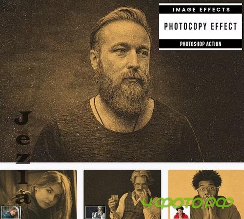 Photocopy Photo Effect - 8BYKR53