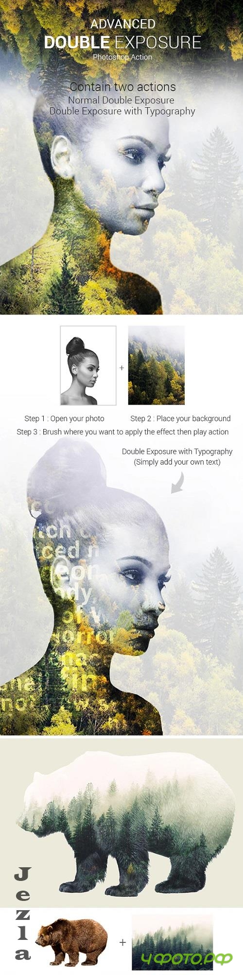 Advanced Double Exposure Photoshop Action - 17347013 - SUD7LYH