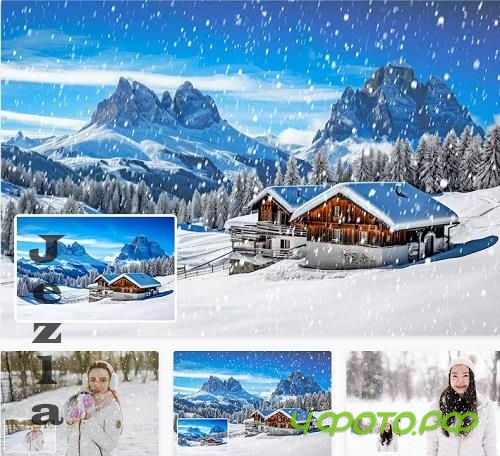 Snow Photo Effect - A6JPDAJ