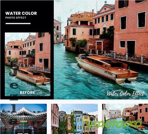 Water Color Photo Effect - L7U5DR8