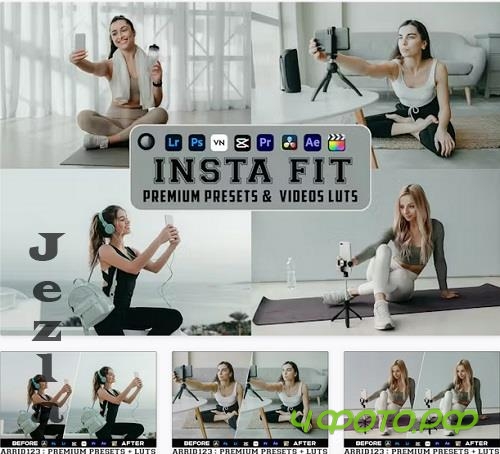 Insta Fit Luts Videos & Presets Mobile Desktop - 4GH79YL