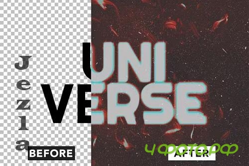 Blur Text Effect - E5PE54J