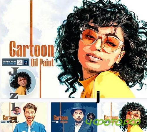 Cartoon Oil Paint - B5978P9