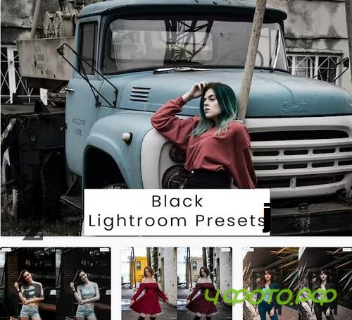 Black Lightroom Presets - R4QTNGT