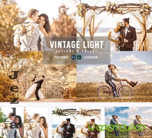 Vintage Light - Preset & Action - WVCP8H8
