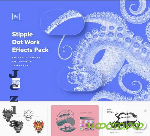 Stipple Dot Work Effects Pack - 92029694