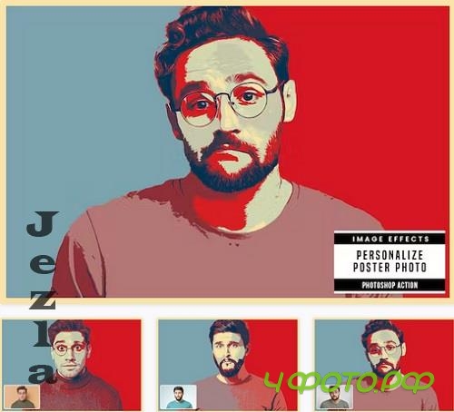 Personalize Poster Photo Effect - 3FQD3SB