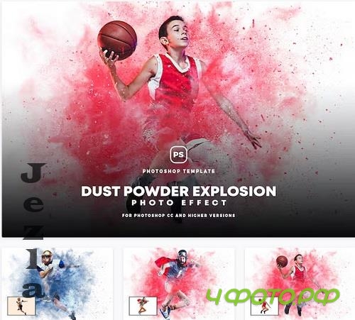 Dust Powder Explosion Effect - YE4ARPM
